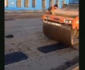 В Семее ведутся работы по ямочному ремонту дорожного покрытия