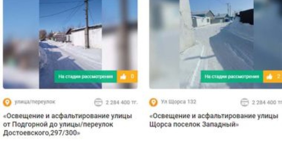 Началось голосование за проекты «Бюджет народного участия»