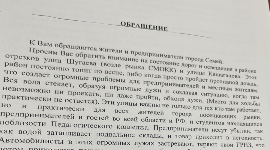 «Невозможно пройти на рынок»: решить многолетнюю проблему просят предприниматели Семея