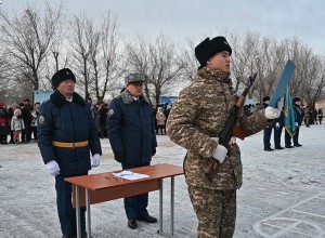 В Семее защитники воздушных рубежей приняли присягу