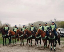 В Семее прошел гарнизонный развод комплексных сил полиции