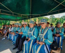 На острове Бейбітшілік отметили Сабантуй