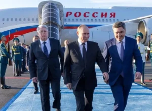 Владимир Путин прибыл в Астану