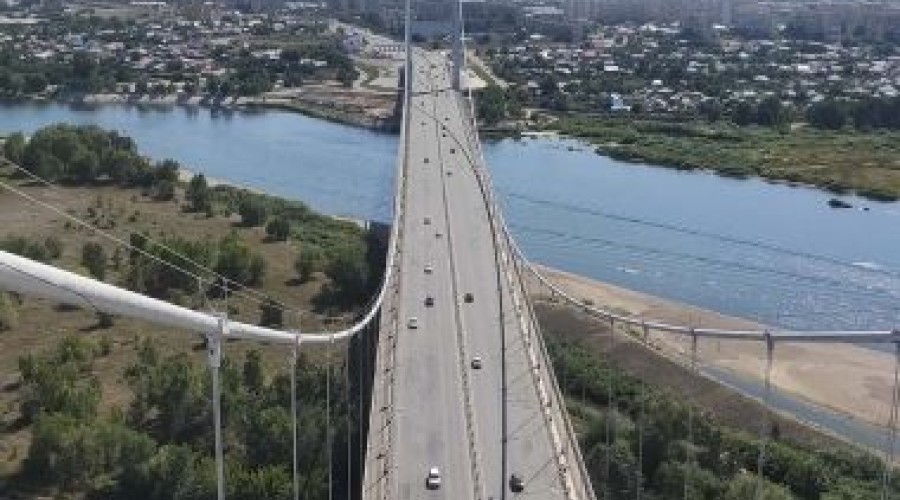 В Семее начнут ремонт на подвесном мосту